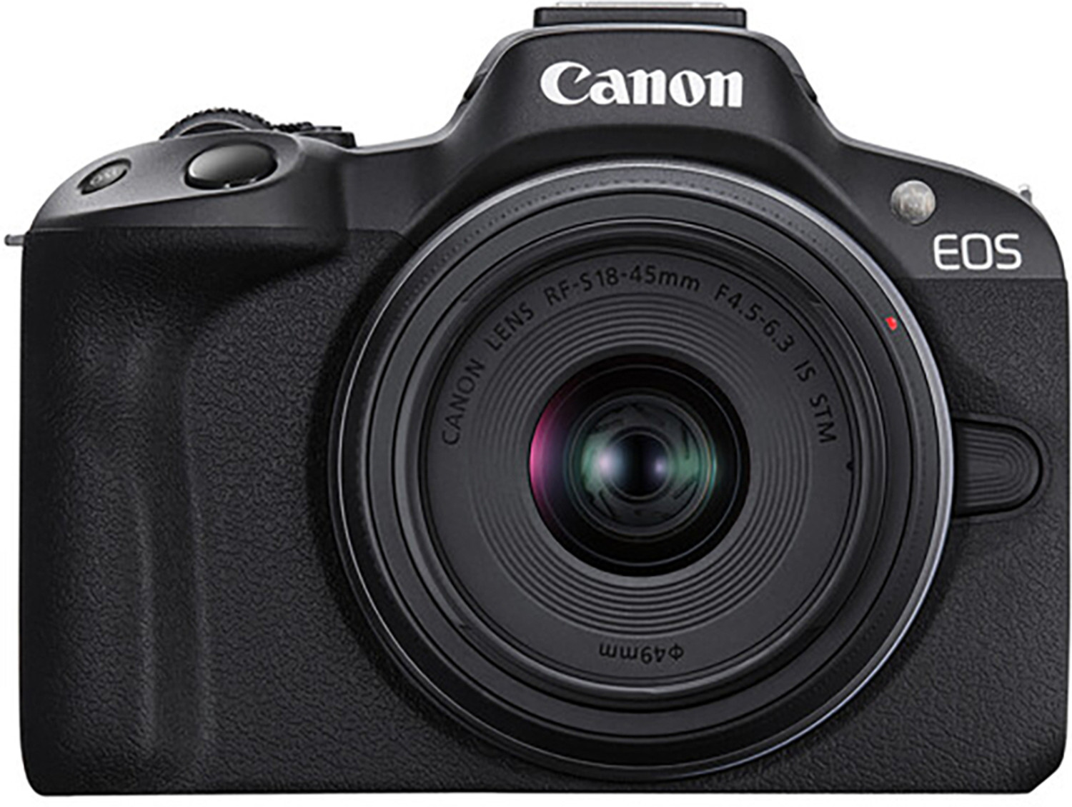 Canon EOS R50 Mirrorless Camera with 18-45mm and 55-210mm Lenses - Image 1