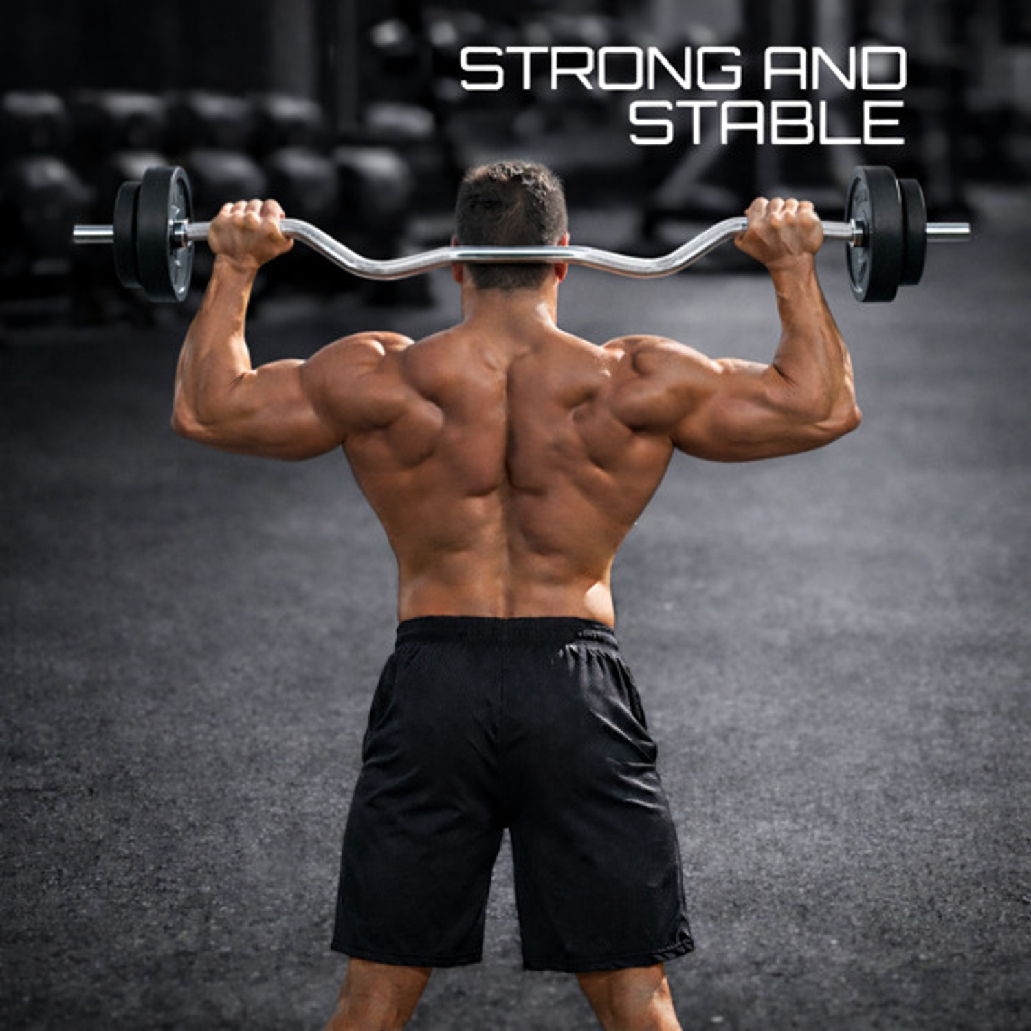 Image of DCS Pro 40 kg SPORTS & FITNESS GYM KIT + 3Ft Bend ROD & FITNESS ACCESSORIES Home Gym Combo