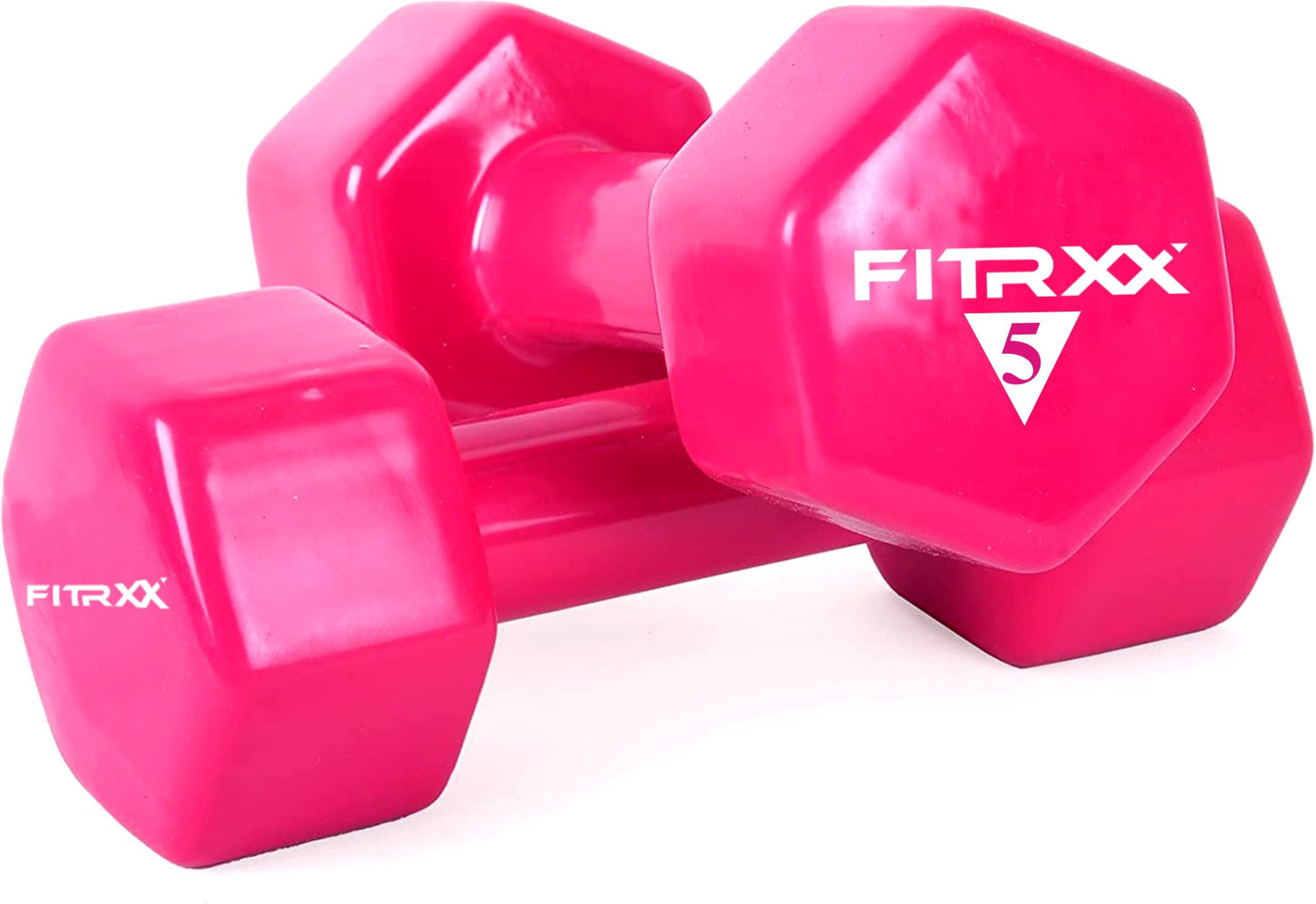 Image of Fitness Kart Vinyl Dumbbell for Men & Women (3 KG x 1) Fixed Weight Dumbbell (3 kg)