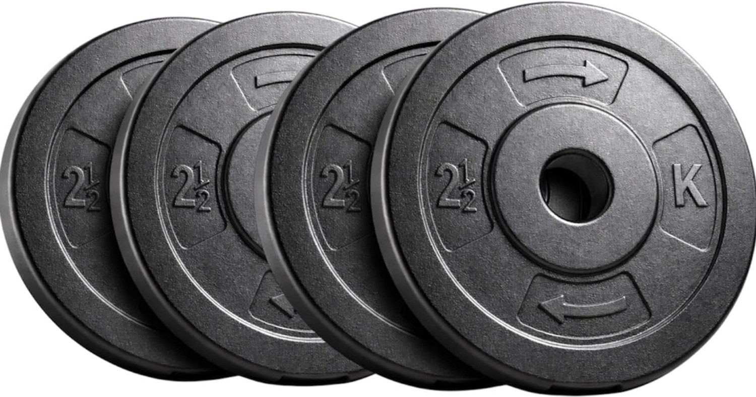 Image of BELLATRIX X 10kg Dumbbell Set | 4x 2.5kg Plates, Dumbbell Rods & Connector Adjustable Dumbbell (10 kg)