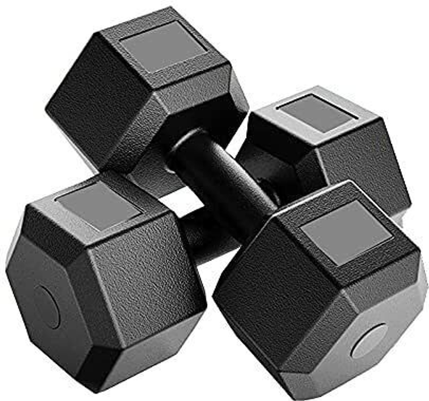 KSP Elite 2kg Hex Shape PVC Dumbbells 2pcs - Image 1