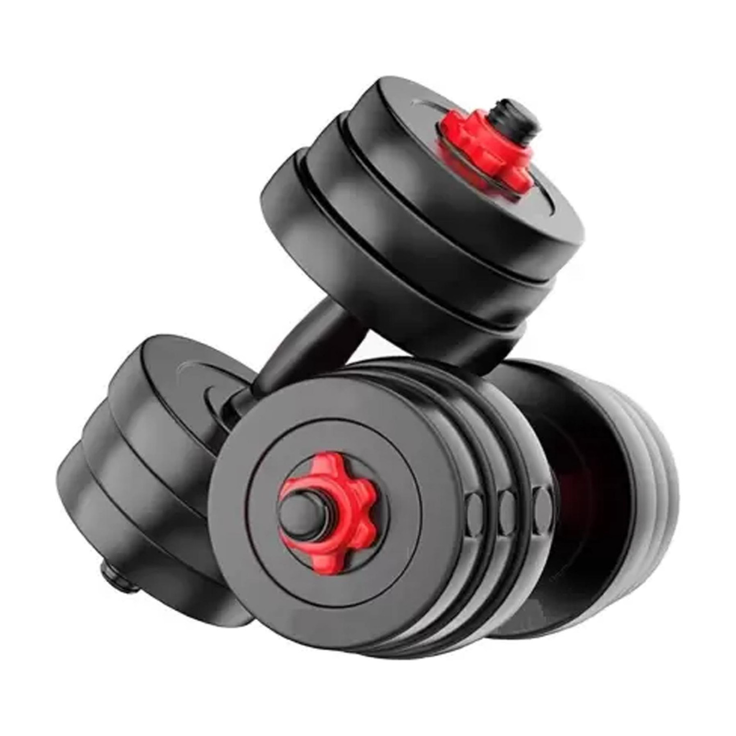 Image of Protoner pvc 32kg with star nut rod Adjustable Dumbbell (32 kg)