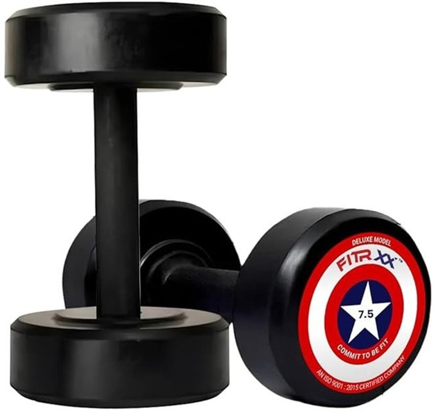 Image of Sports Era PVC `Set 5 KG X 1 PCS, Hex , Home Gym Fixed Weight Dumbbell (5 kg)