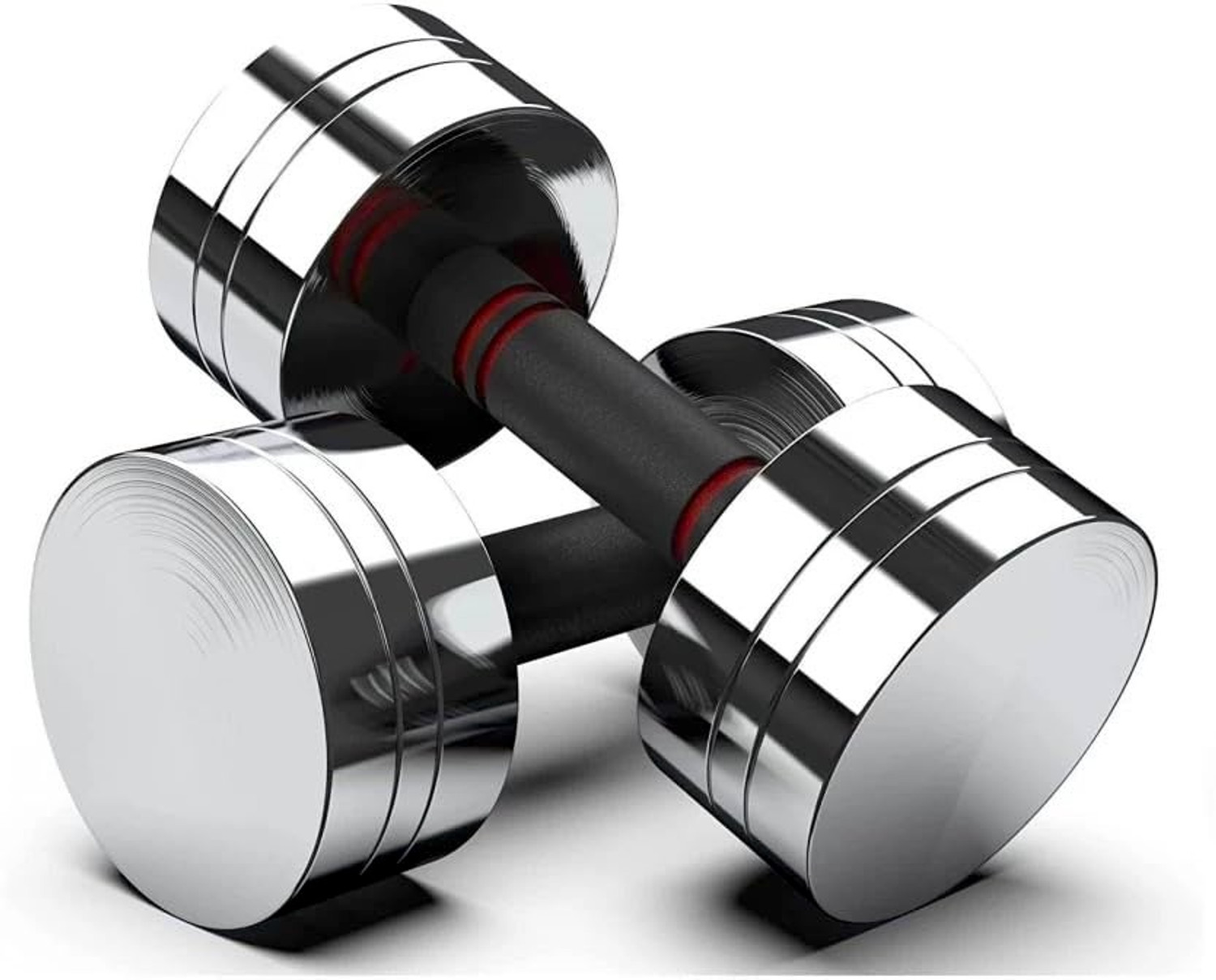 Image of rj fitness 20KG(3KG*4,2KG*4) PVC Adjustable Dumbbell (20 kg)
