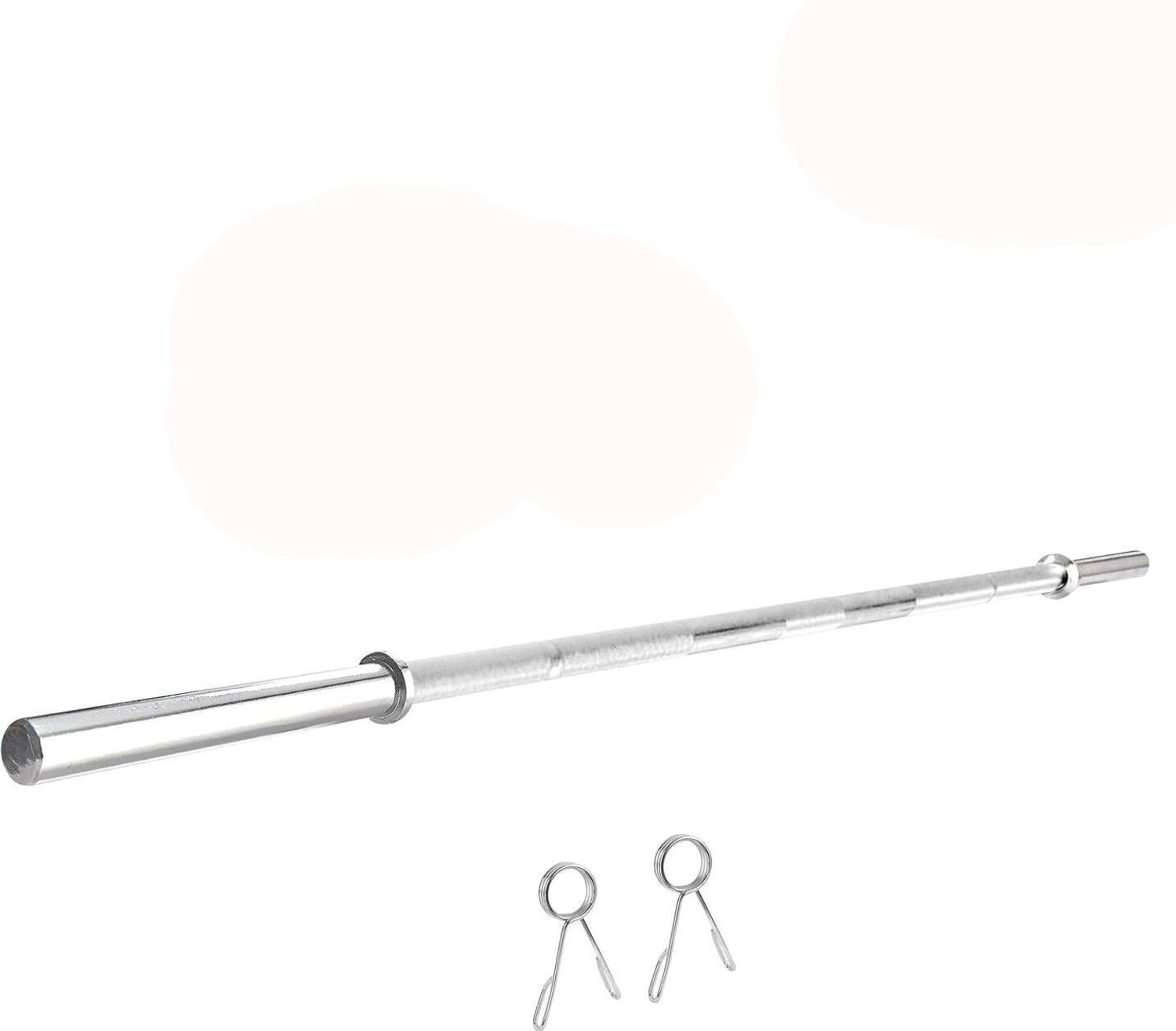 Image of BELLATRIX X 0.4 kg 20KG PVC Weight Set with Dumbbell Rods, 3ft Straight Rod & Acc Gym Home Gym Combo