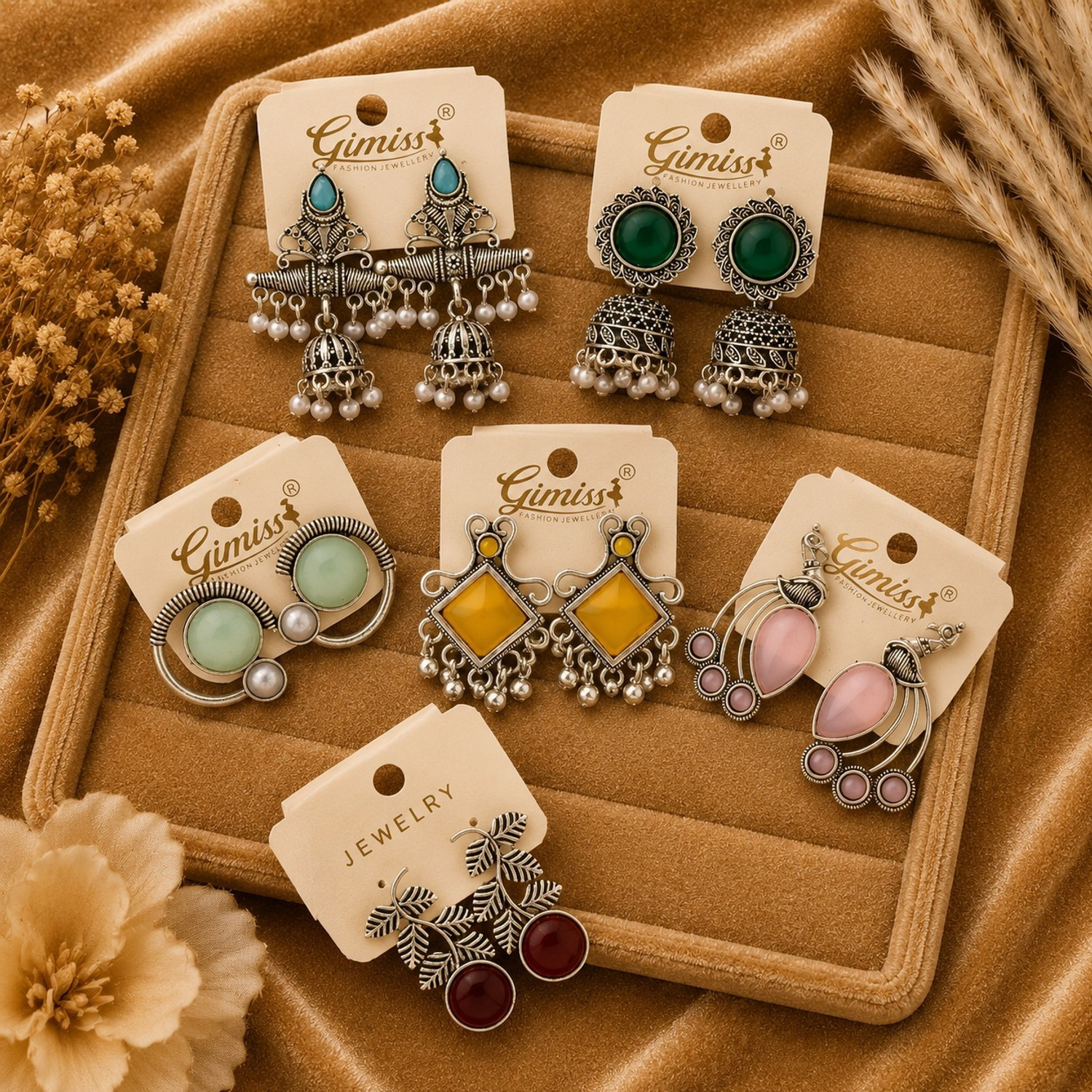 Gimiss Korean Alloy Drops & Danglers - Image 1