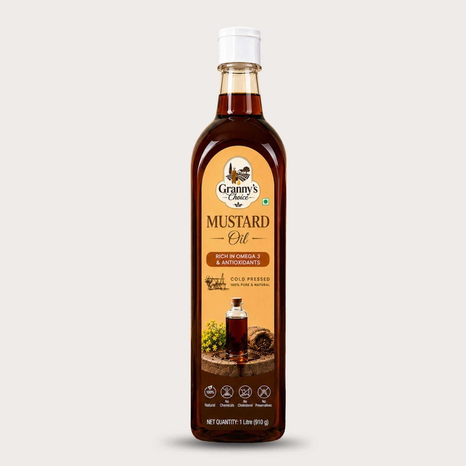 Image of nutndiet Premium Edible Coconut Cooking Oil | Chemical-Free, Rich in Nutrients Coconut Oil (500 ml)
