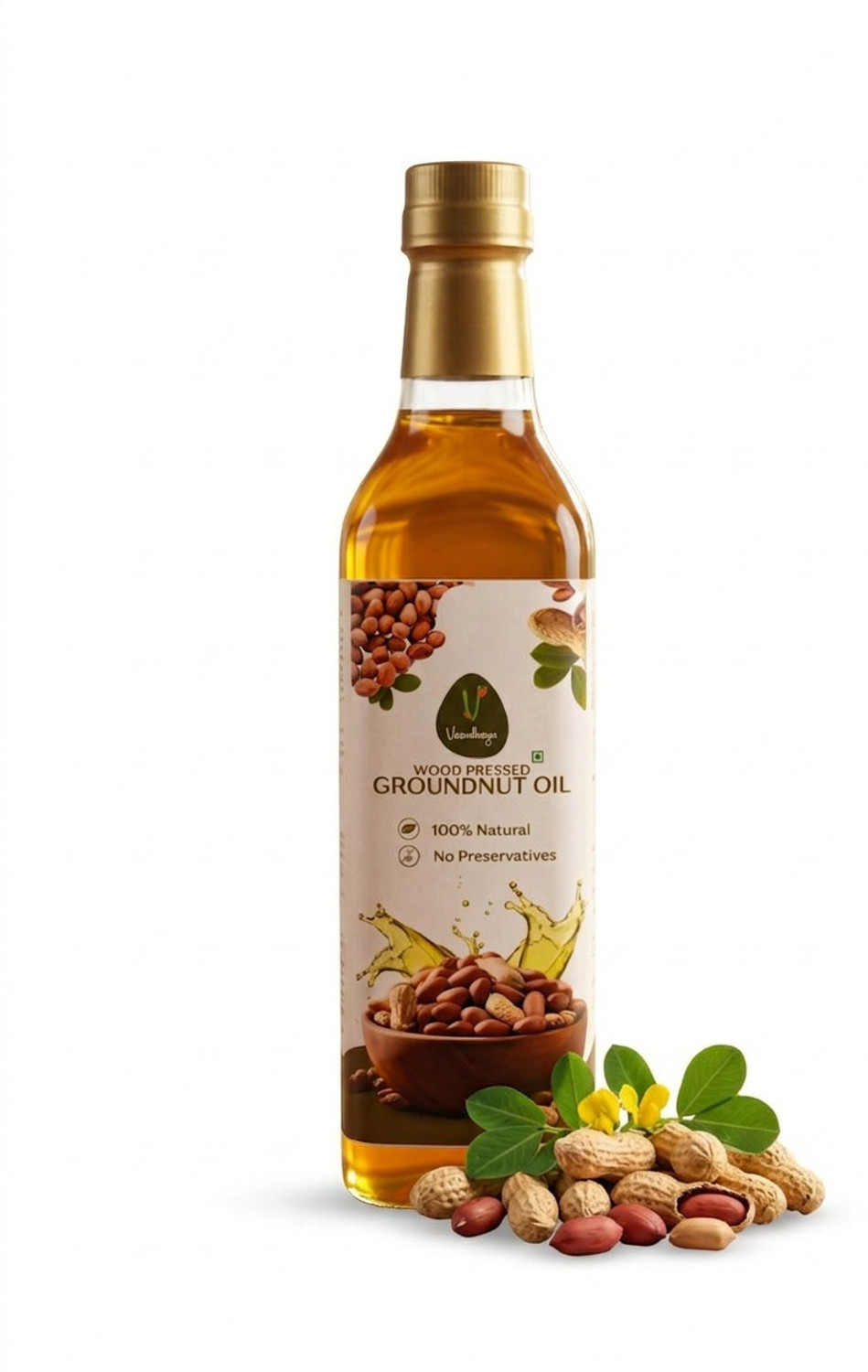 Image of healthy value Kachi Ghani (Sarso Oil) 1 Ltr Mustard Oil (1 L)
