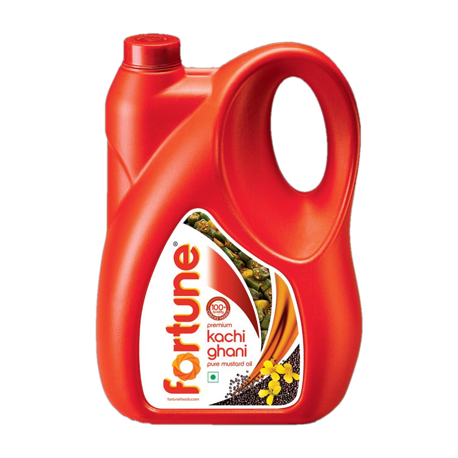 FORTUNE Premium Kachi Ghani Pure Mustard Oil 5L - Image 1