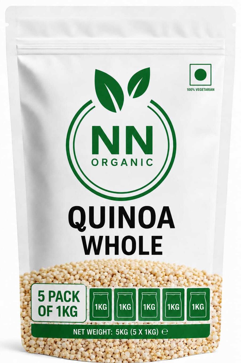 Image of Marwar Quinoa Seeds (Natural Organic, White, Protein Rich & Gluten Free Super-Food) 1 kg Pack Quinoa Seeds (1 kg)