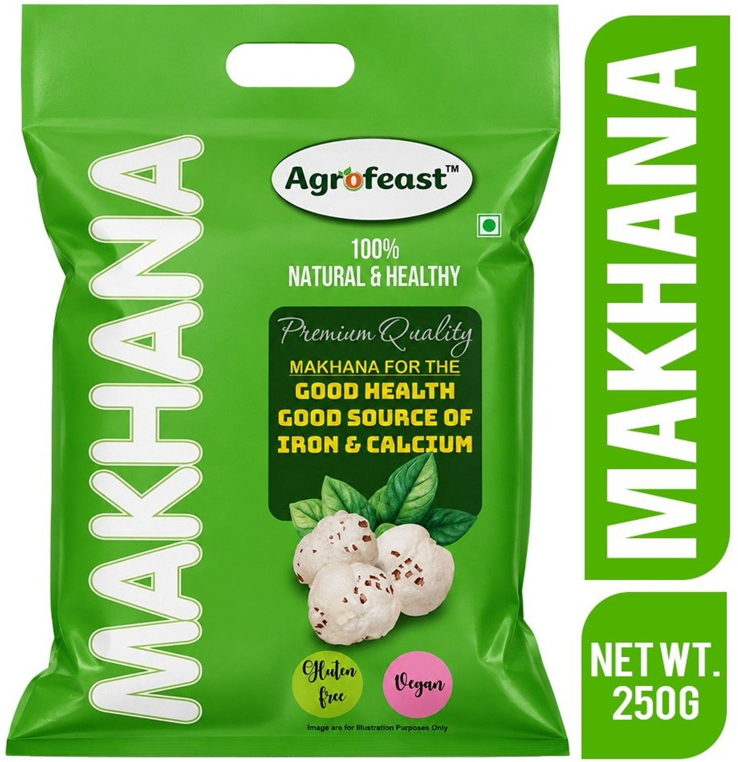 Image of Envelope Dryfruits Natural Makhana (4 x 250 g)