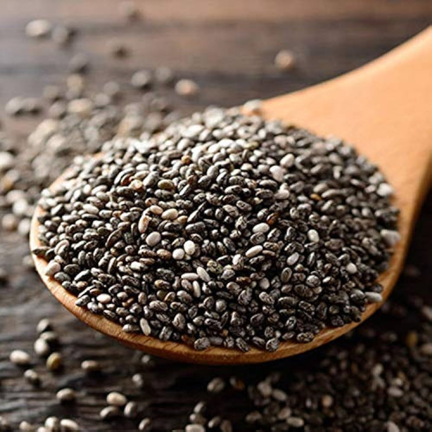 Image of THE NATURE KRAFTS Raw Chia Seeds for Weight Loss with Omega 3 , & Fiber, Calcium Rich Chia Seeds (500 g)