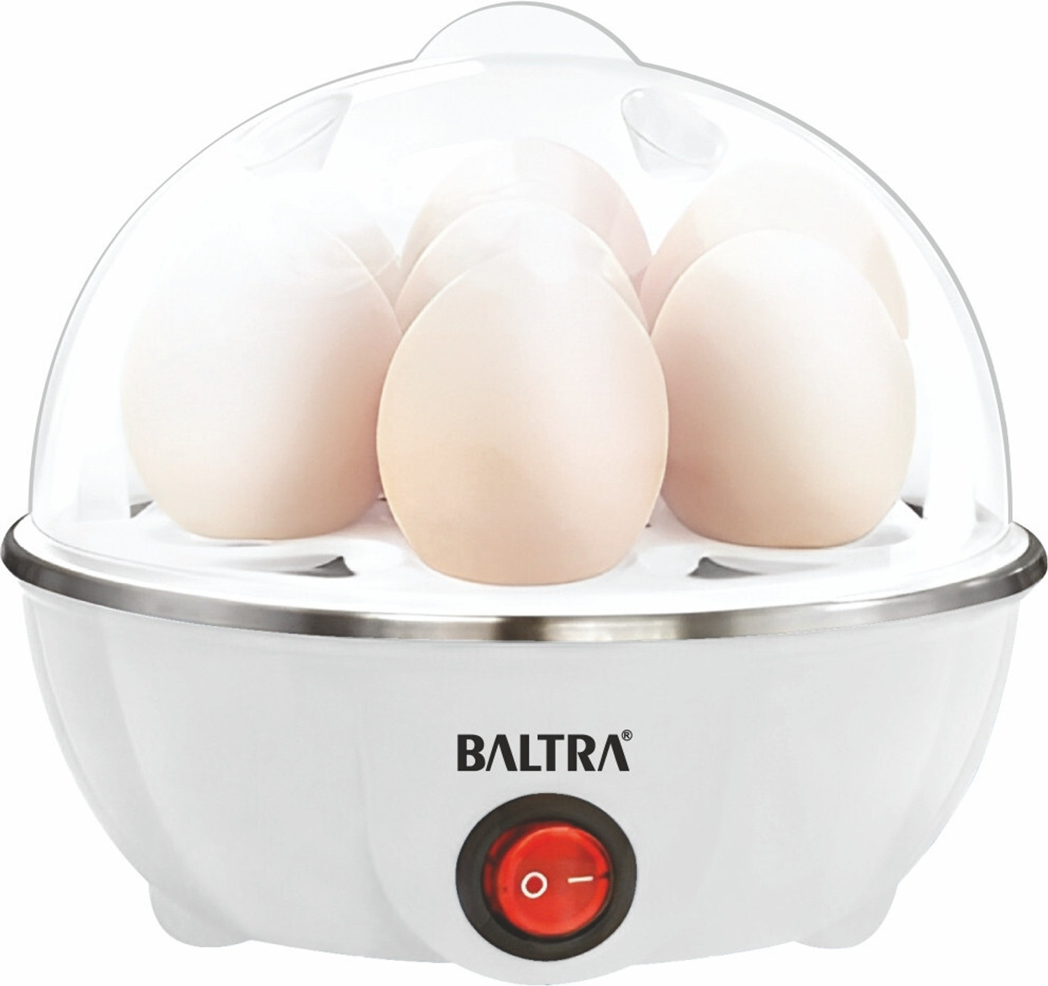 Image of Zarjew EGC-07PINK Egg Cooker (Multicolor, 7 Eggs)