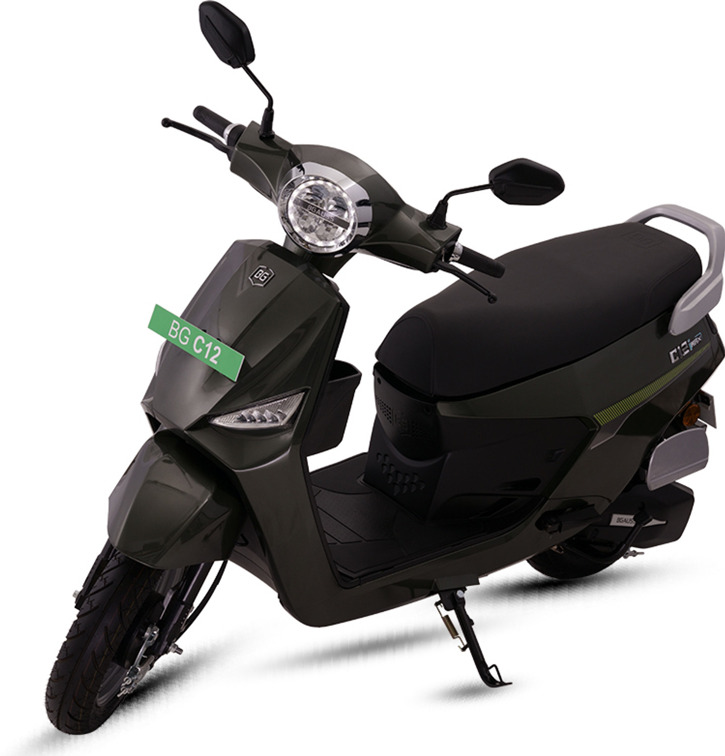 Image of BGauss C12 MAX 2.0 Booking for Ex-Showroom Price (With Charger, Brooklyn black)