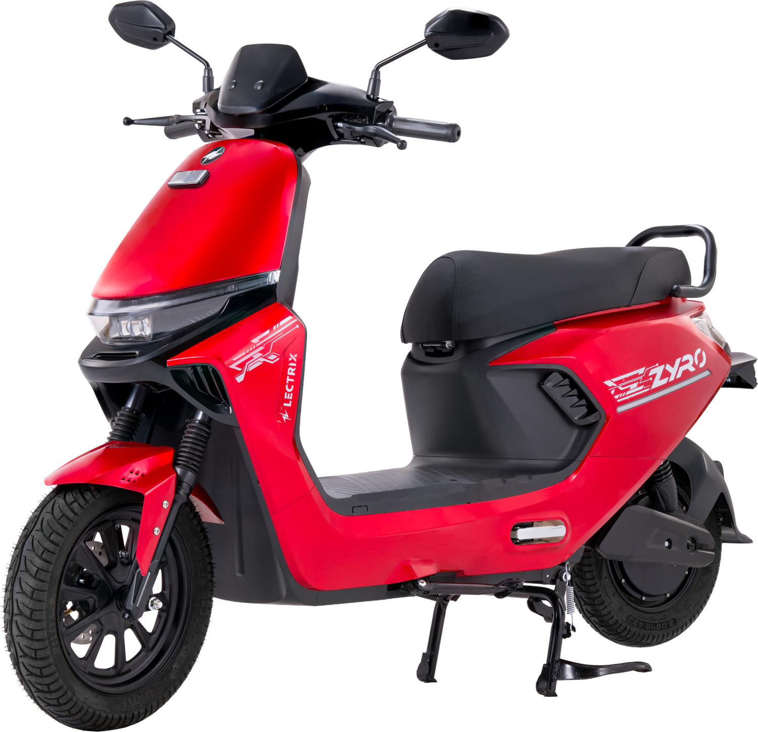 Image of Lectrix Zyro LI (48V) Booking for Ex-Showroom Price (with Portable Charger, Red)