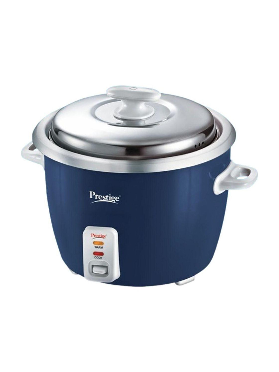 Prestige Cute 1.0-2SS Open Type|Stainless Steel Cooking Pan 2U|Cook Upto 0.4Kg Of Rice- Electric Rice Cooker