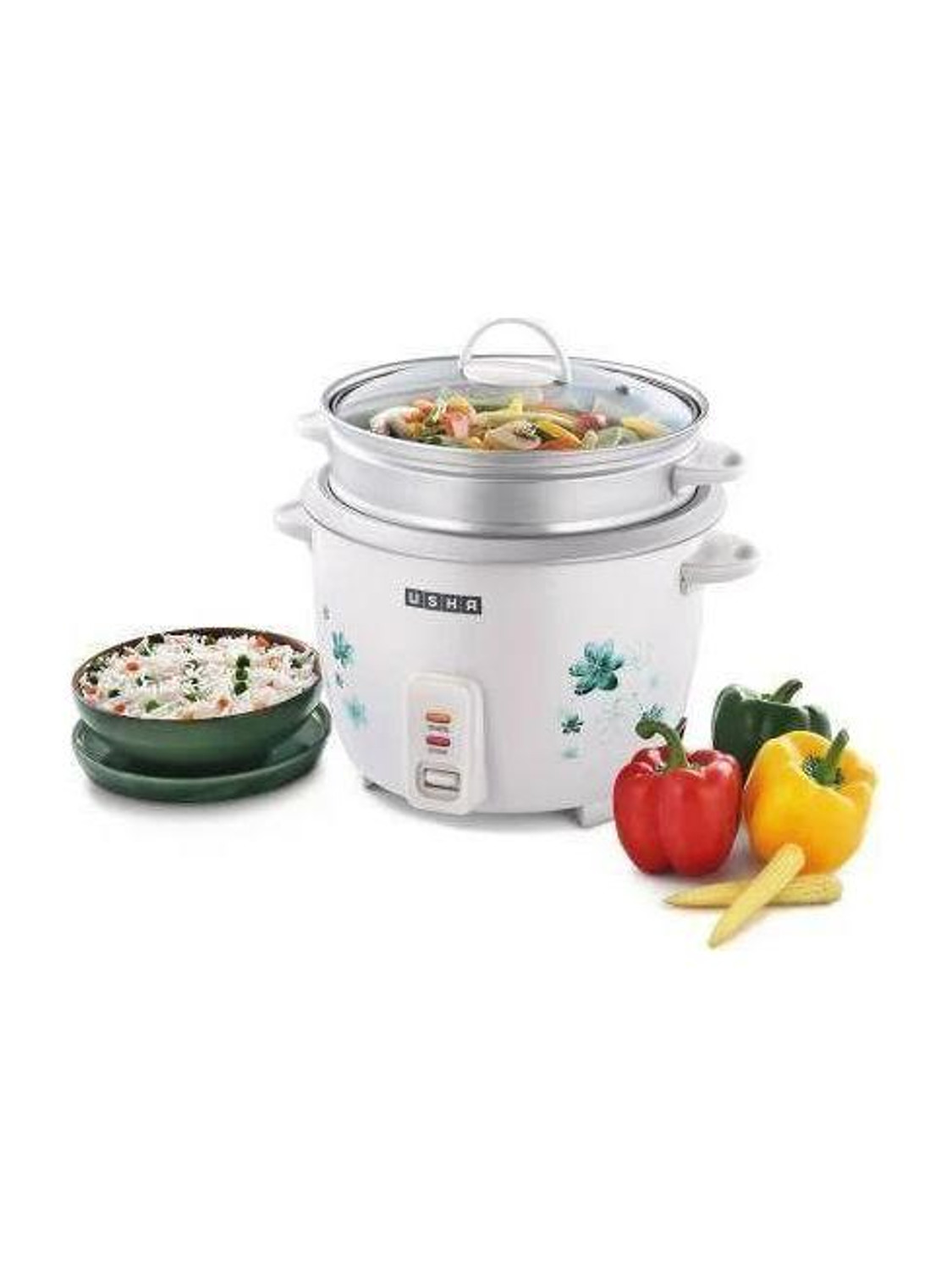 USHA RC18GS2 Electric Rice Cooker 1.8L - Image 1