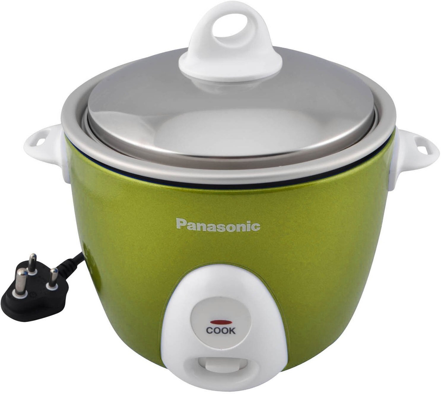 Image of Panasonic SR-G06 Electric Rice Cooker (0.6 L, Apple Green)