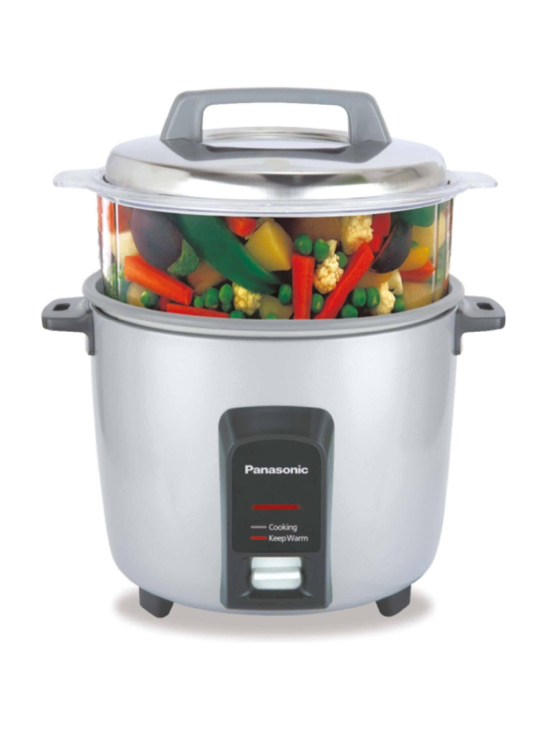 Panasonic SR-Y22FHS Electric Rice Cooker with Steaming Feature