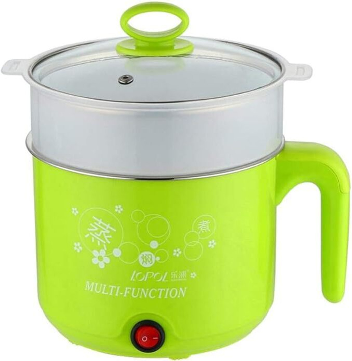 Image of Clearline 8-in-1 Multi-Cook Kettle Electric Kettle (1.2 L, Red)