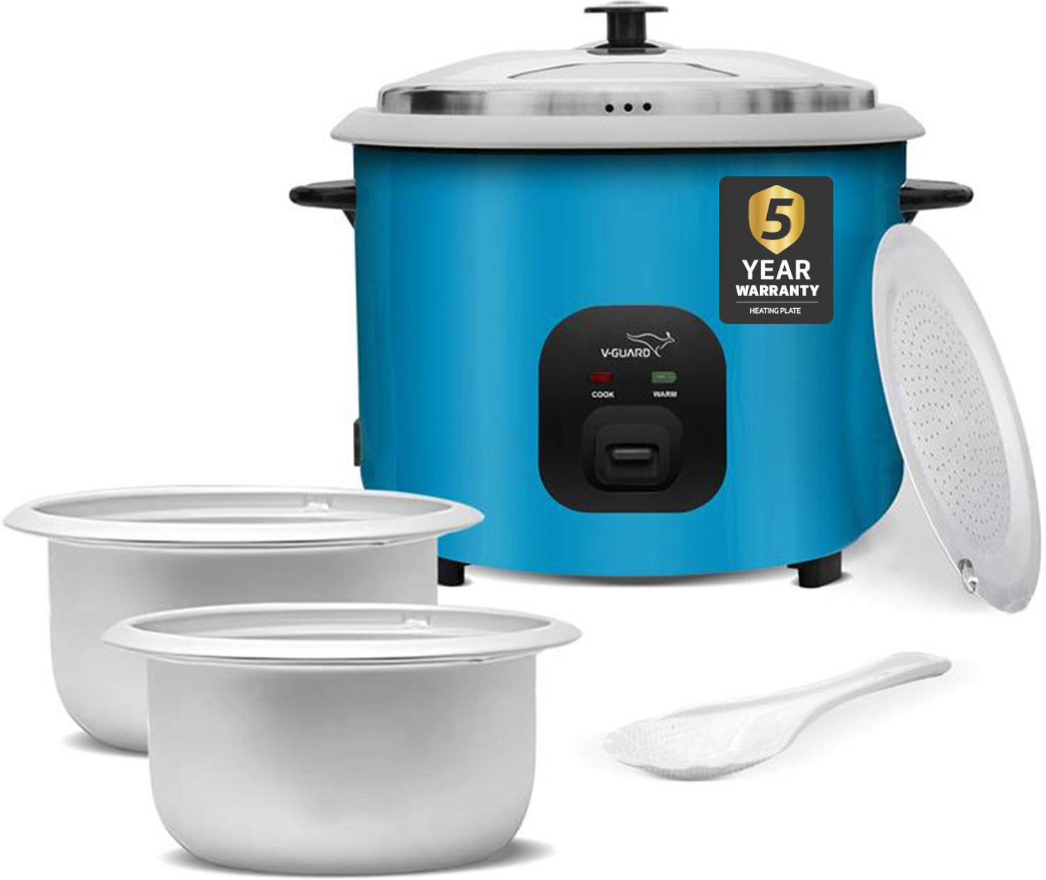 Image of Panasonic SR942D Electric Rice Cooker (10 L, Silver)