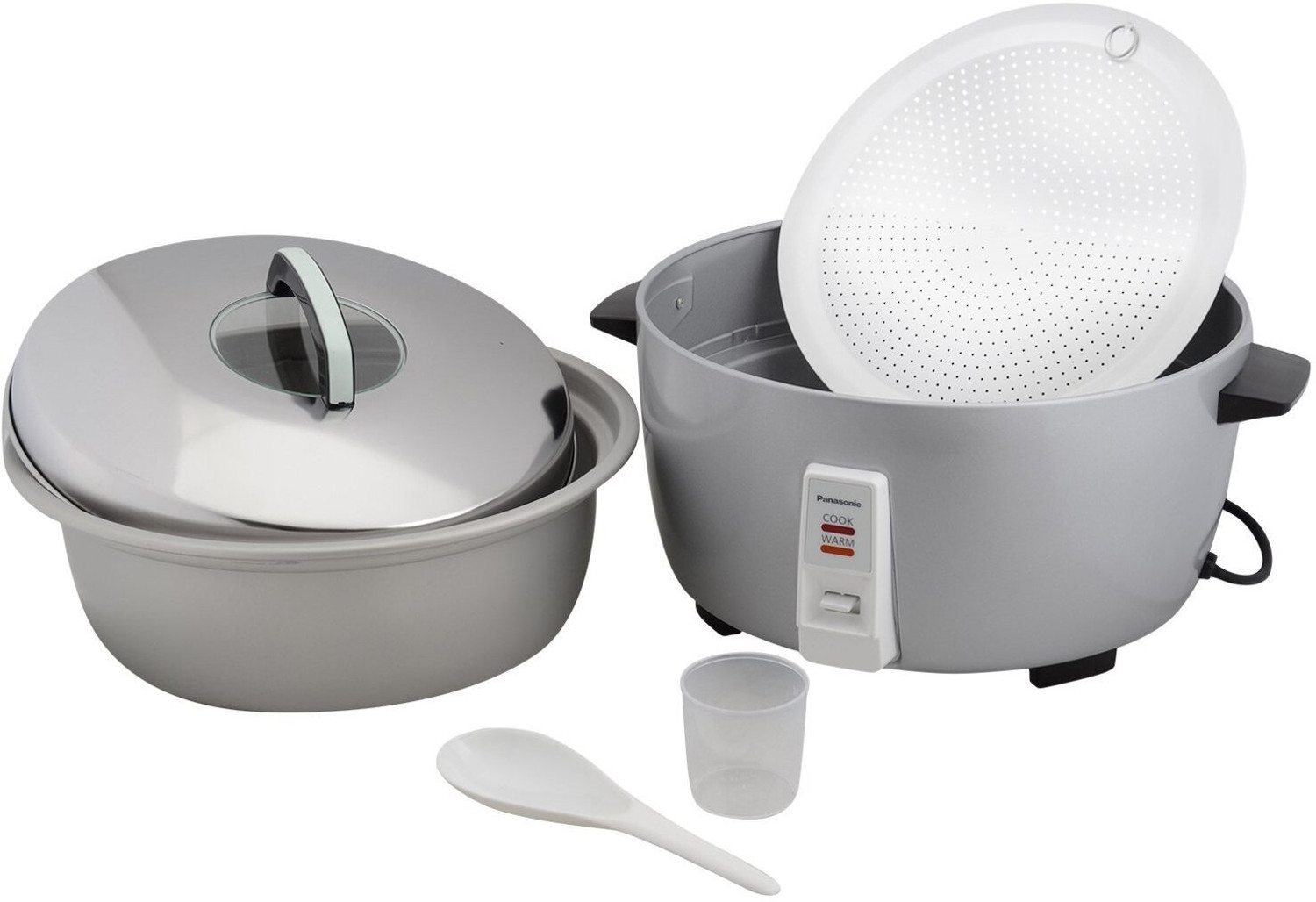 Image of Panasonic SR942D Electric Rice Cooker (10 L, Silver)