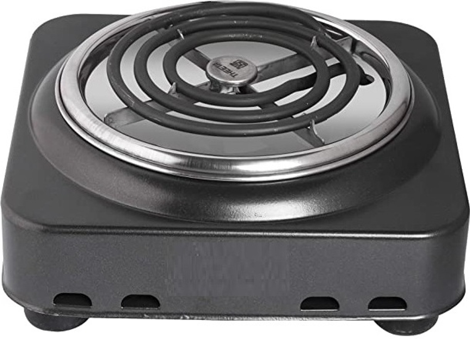 Image of QUALX VACCO Radiant Electric G Coil Hot Plate Cooking Stove Electric Cooking Heater (1 Burner)