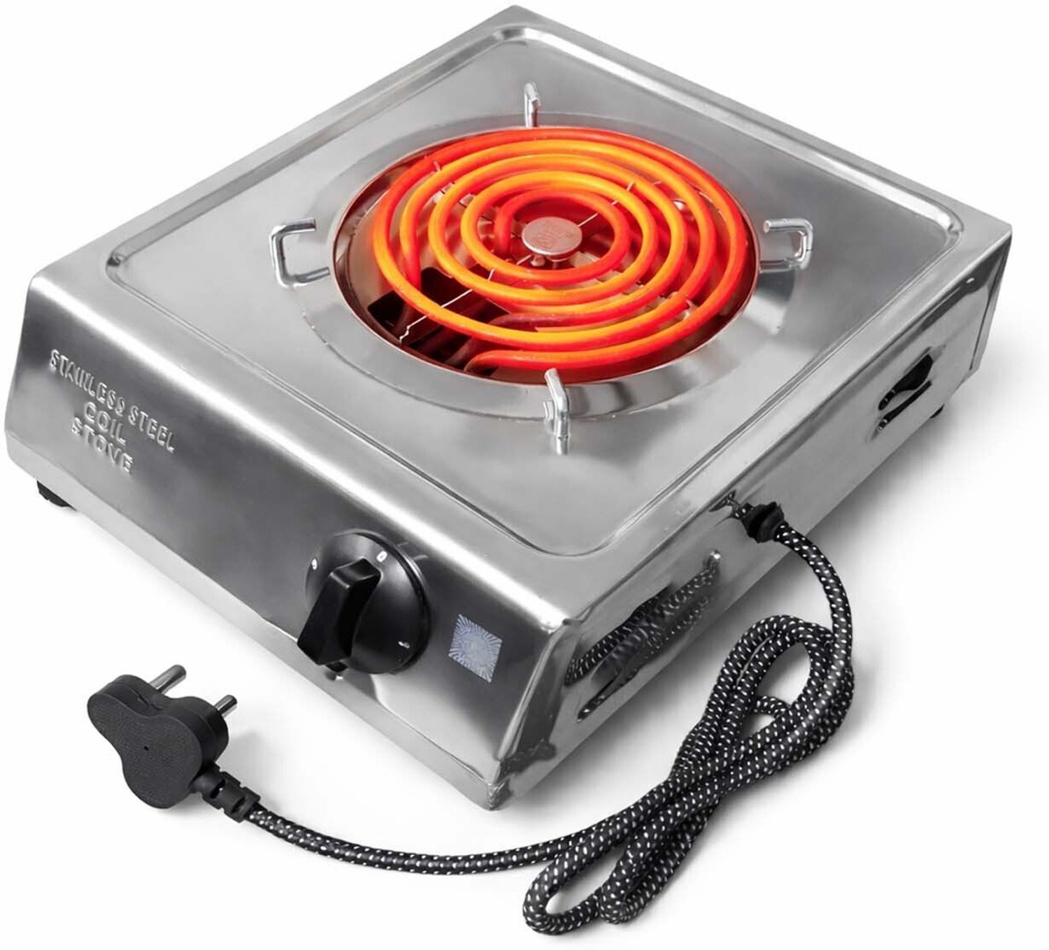 Image of Poweronic G COIL 1100+1100 COOKING HEATER 2 BURNER Electric Cooking Heater (2 Burner)