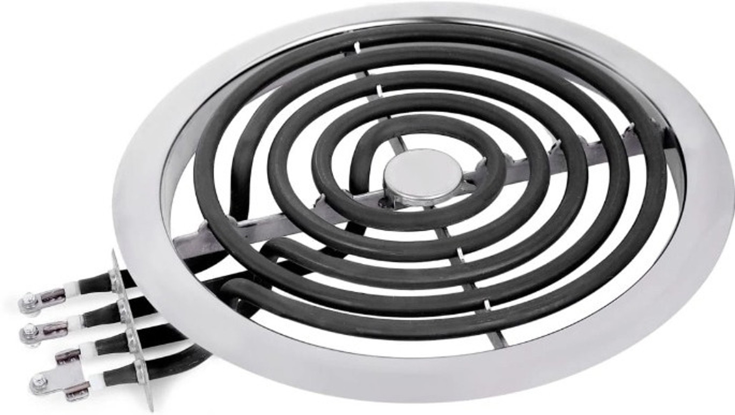 Image of Orbon Double Heavy Stainless Steel 1250 Watt + 2000 Watt Electric G Coil cooking Stove Electric Cooking Heater (2 Burner)