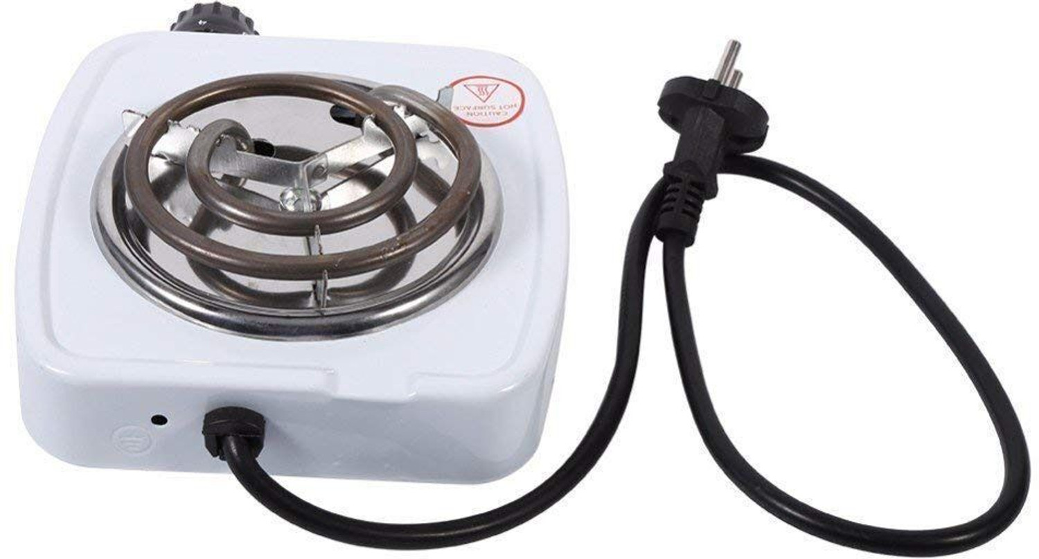 Image of QUALX VACCO Radiant Electric G Coil Hot Plate Cooking Stove Electric Cooking Heater (1 Burner)