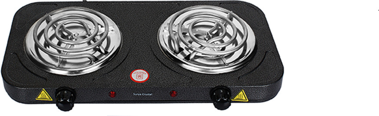 Image of Poweronic G COIL 1100+1100 COOKING HEATER 2 BURNER Electric Cooking Heater (2 Burner)