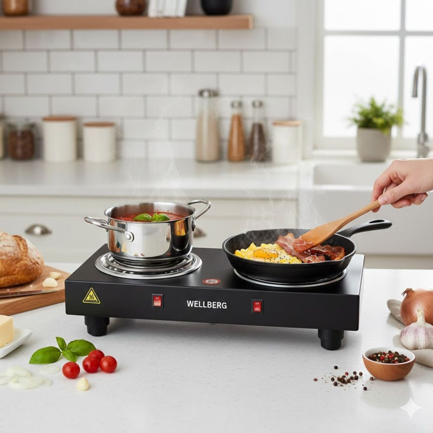Image of HM SHOCKPROOF INFRARED COOKTOP Electric Cooking Heater (1 Burner)