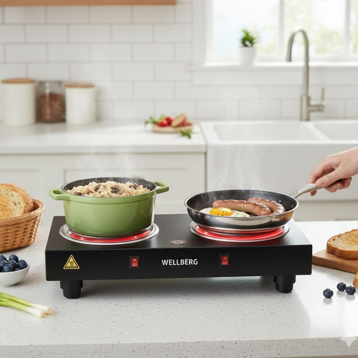 Image of HM SHOCKPROOF INFRARED COOKTOP Electric Cooking Heater (1 Burner)
