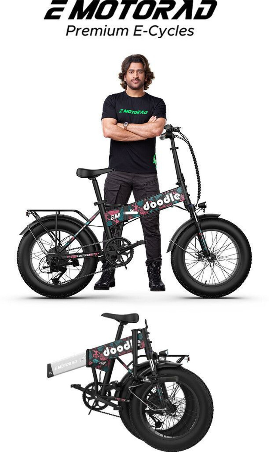 Image of SS Bikes Retro Bolt, 36V /7.8AH Bat, 40 km Range, 22'' (Li-ion) Electric Cycle 26 inches Single Speed Lithium-ion (Li-ion) Electric Cycle