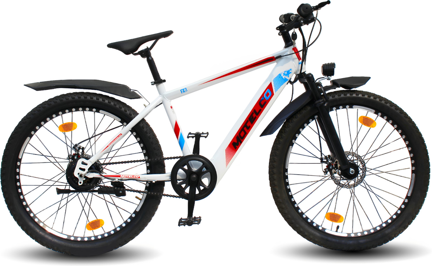 Image of SS Bikes Retro Bolt, 36V /7.8AH Bat, 40 km Range, 22'' (Li-ion) Electric Cycle 26 inches Single Speed Lithium-ion (Li-ion) Electric Cycle