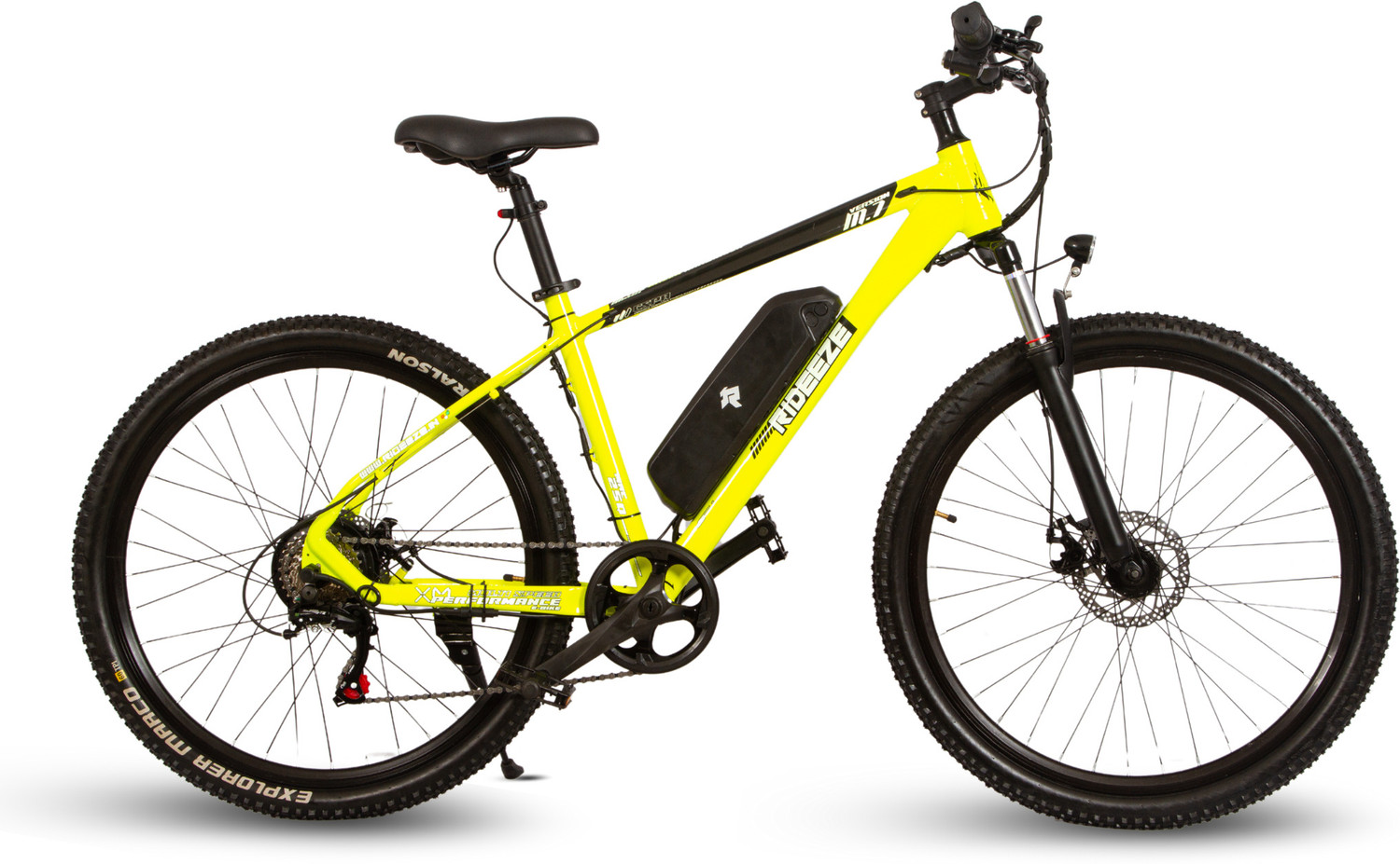 Image of Pedaleze Hub Drive E-Cycle 27.5 inches 7 Gear Lithium-ion (Li-ion) Electric Cycle