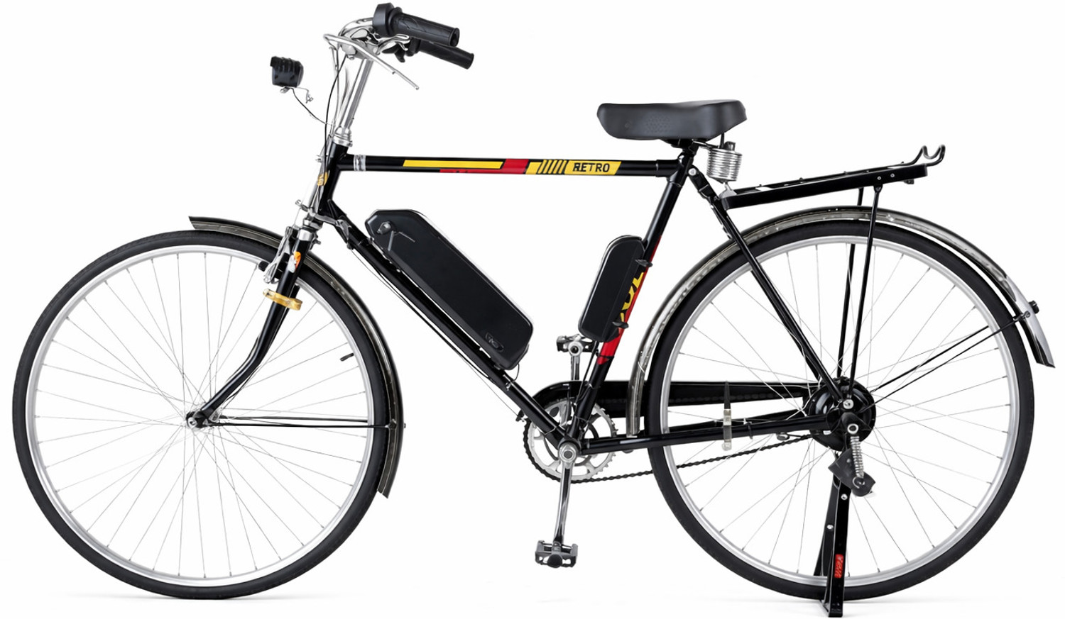 Image of SS Bikes Retro Bolt, 36V /7.8AH Bat, 40 km Range, 22'' (Li-ion) Electric Cycle 26 inches Single Speed Lithium-ion (Li-ion) Electric Cycle