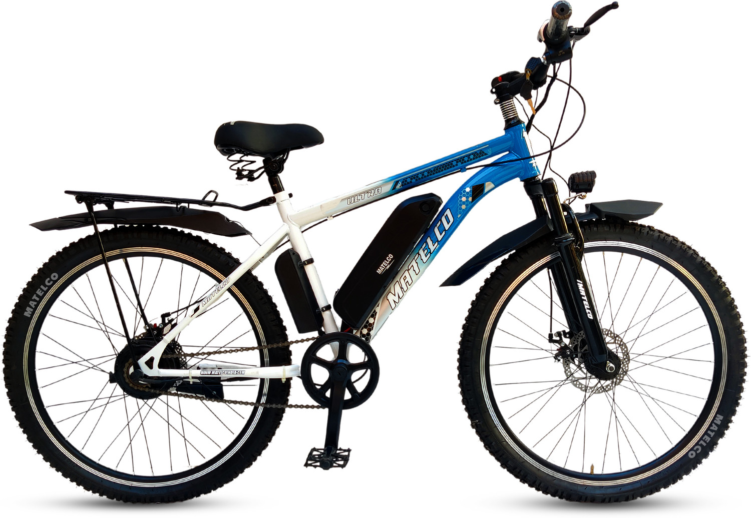 Image of SS Bikes Retro Bolt, 36V /7.8AH Bat, 40 km Range, 22'' (Li-ion) Electric Cycle 26 inches Single Speed Lithium-ion (Li-ion) Electric Cycle