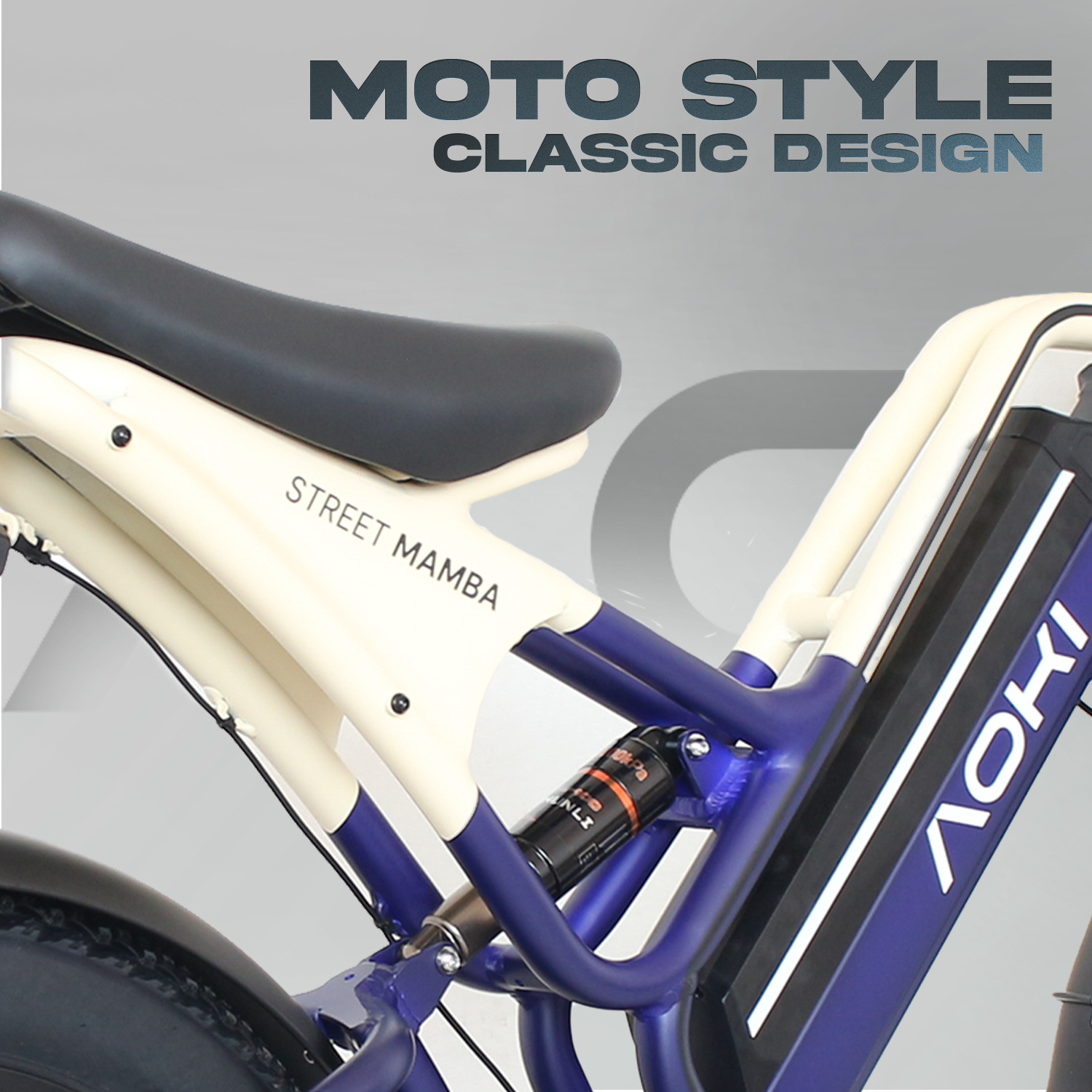 Image of Aoki Street Mamba 20 inches 7 Gear Lithium-ion (Li-ion) Electric Cycle 20 inches 7 Gear Lithium-ion (Li-ion) Electric Cycle