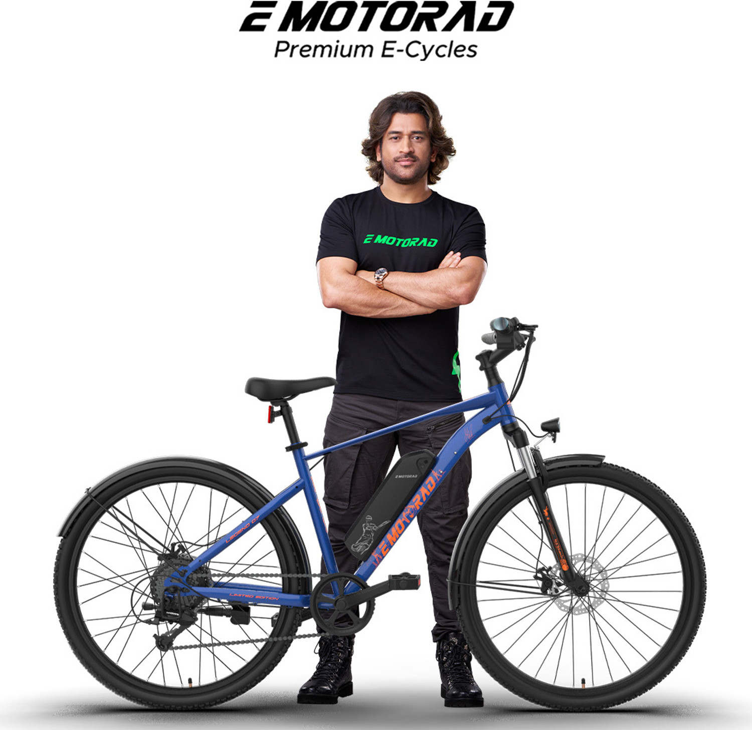 Image of Pedaleze Hub Drive E-Cycle 27.5 inches 7 Gear Lithium-ion (Li-ion) Electric Cycle