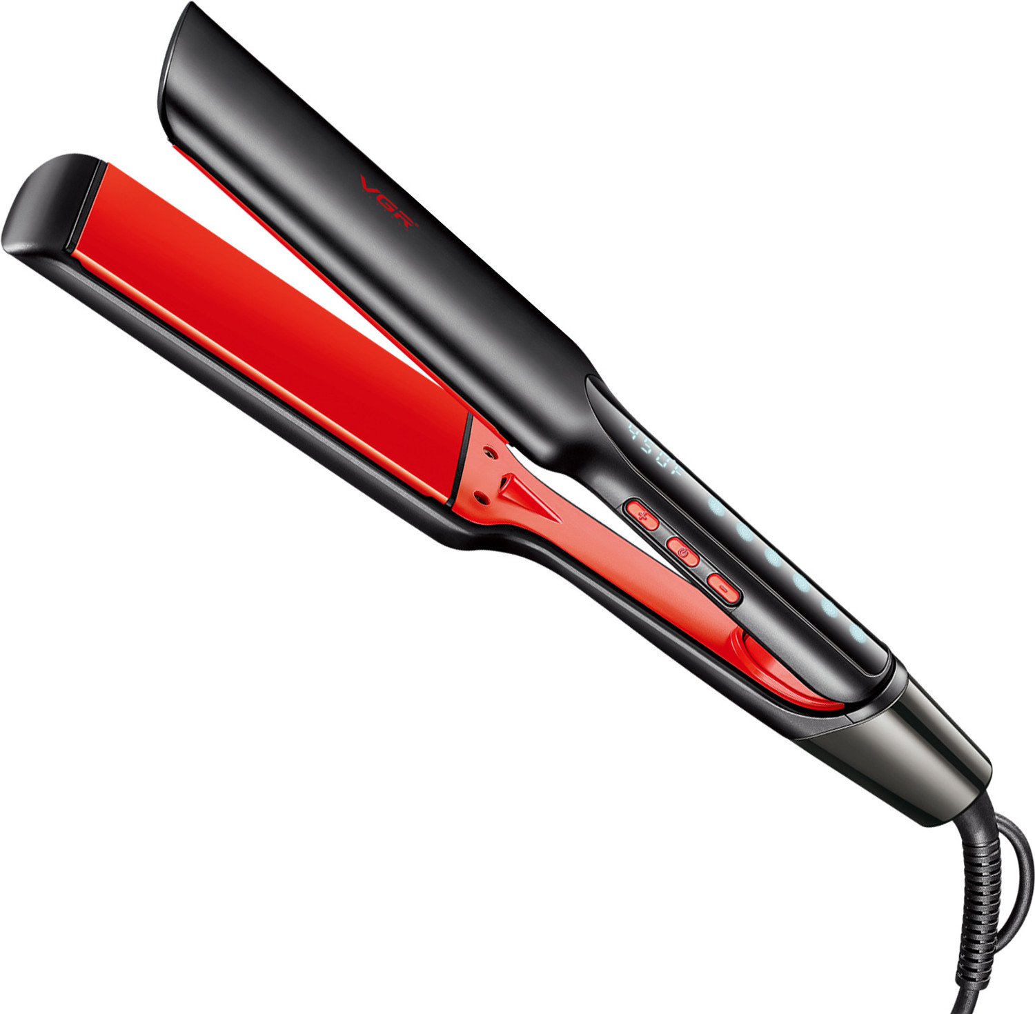 VGR V-521 Professional Hair Straightener with LED Display Electric Hair Styler