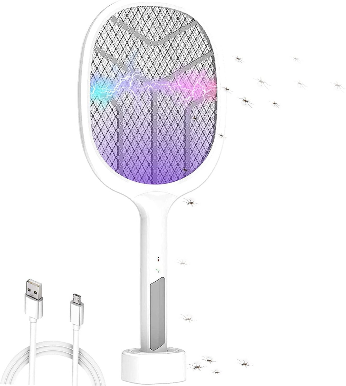 Image of ZAPPIA Electric Mosquito Killer Racket Electric Insect Killer Outdoor, Indoor (Bat)
