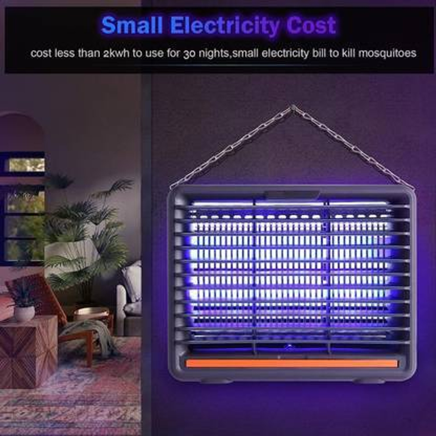 Image of Tazomi Fly Insect Killer Machine, Insect Bug Zapper,Fly Catcher & Trap Killer LED-Lamp Electric Insect Killer Indoor, Outdoor (Suction Trap)