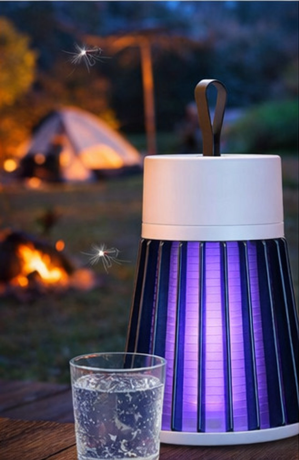 Image of Opal Mosquito Killer Lamp USB Electric Mosquito Light 365 Anti Fly -Pest Killer Electric Insect Killer Indoor, Outdoor (Fly Swatter)