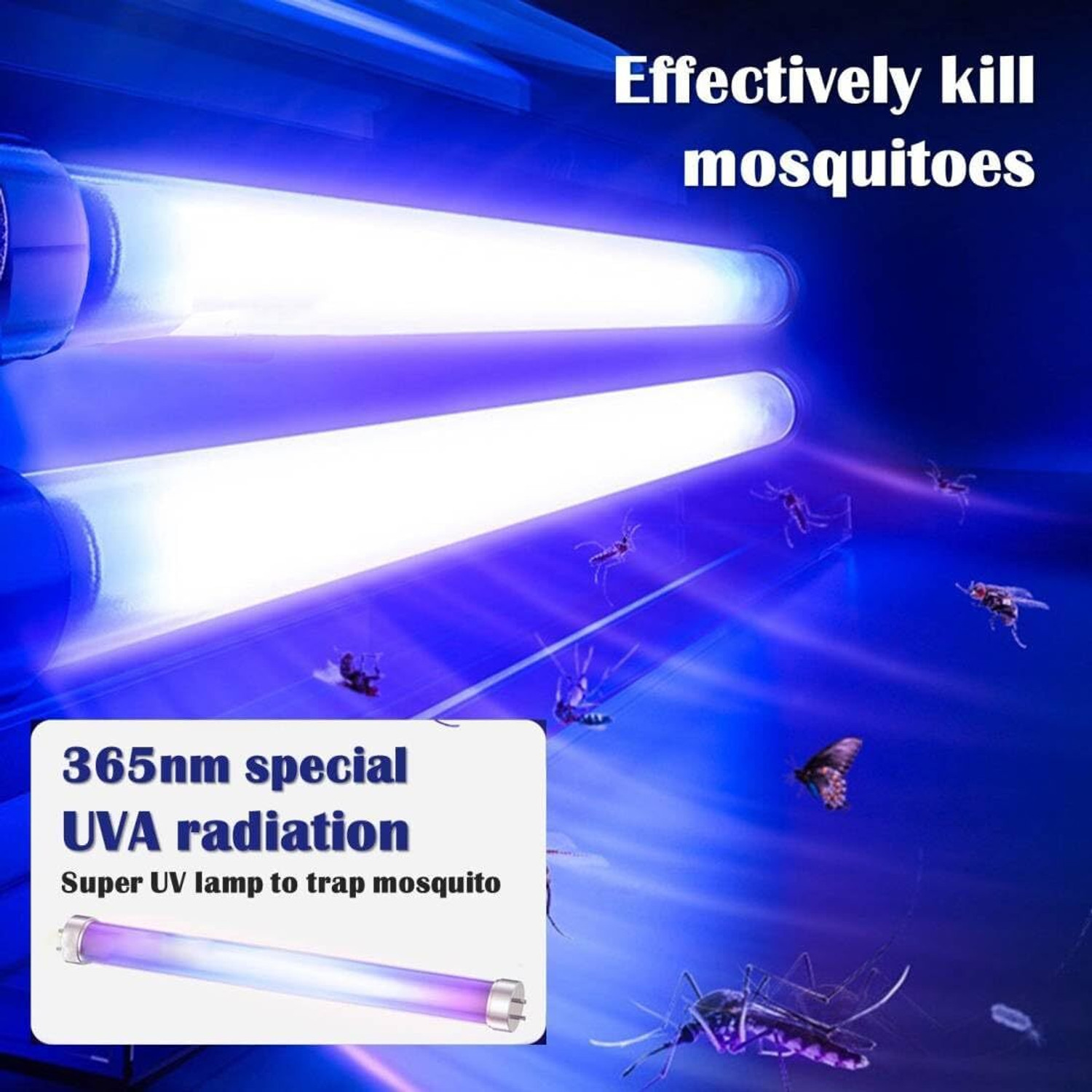 Image of Hemovia Fly Insect Killer Machine, Bug Zapper, Electric Insect Killer Indoor, Outdoor Electric Insect Killer Outdoor, Indoor (Suction Trap)