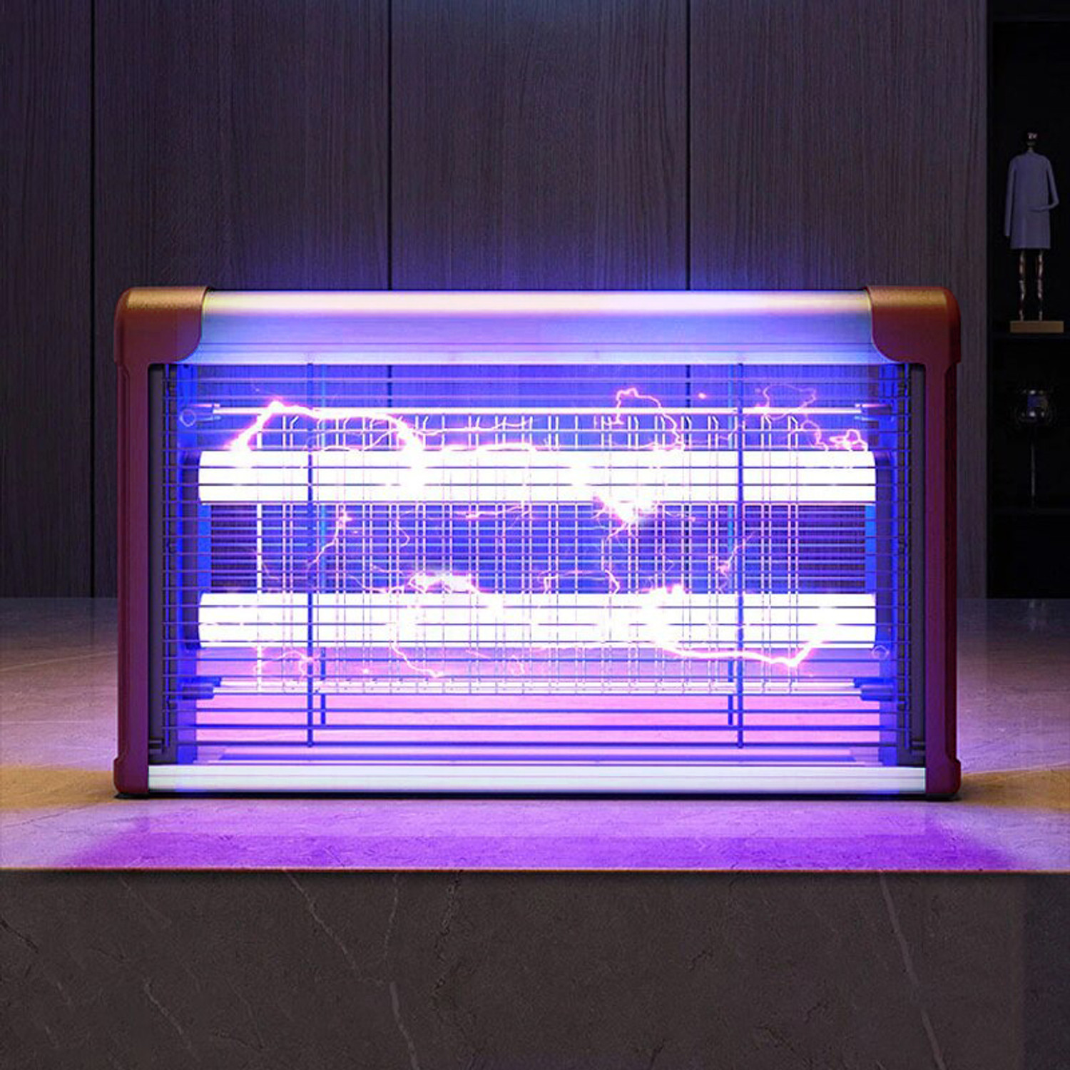 Image of Tazomi Fly Insect Killer Machine, Insect Bug Zapper,Fly Catcher & Trap Killer LED-Lamp Electric Insect Killer Indoor, Outdoor (Suction Trap)
