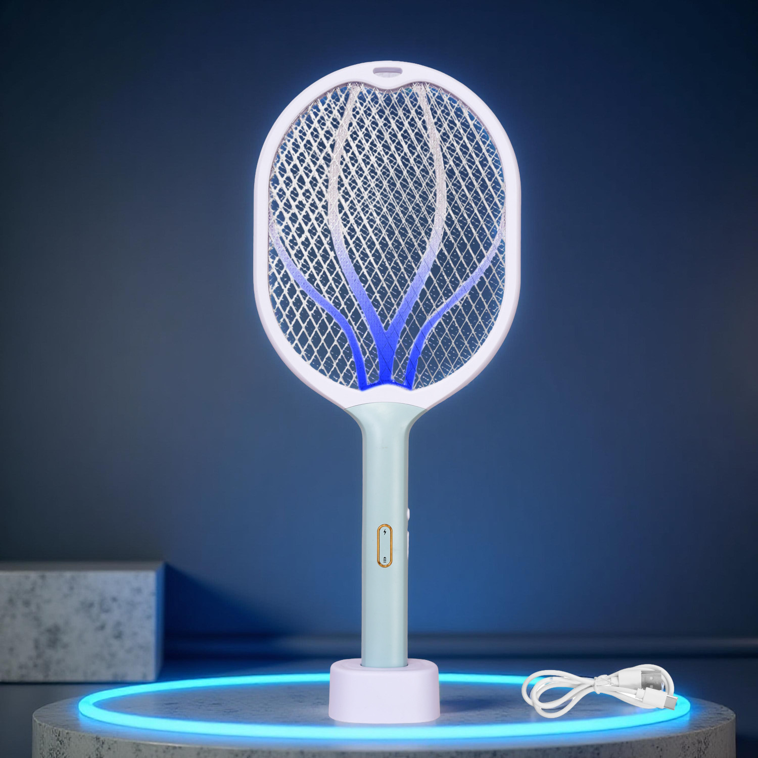 Image of Tazomi Fly Insect Killer Machine, Insect Bug Zapper,Fly Catcher & Trap Killer LED-Lamp Electric Insect Killer Indoor, Outdoor (Suction Trap)