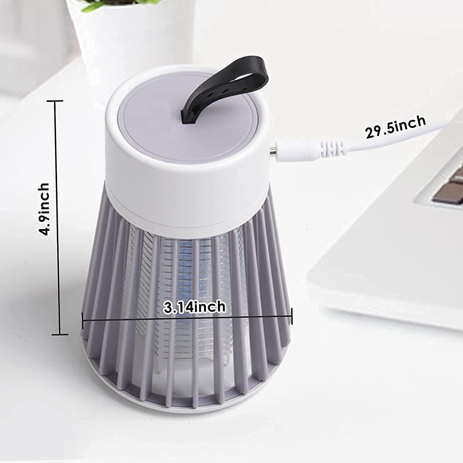 Image of DSAFE Eco Friendly Electronic LED Mosquito Killer Machine Trap Lamp, USB Powered Electric Insect Killer Indoor, Outdoor (Lantern)