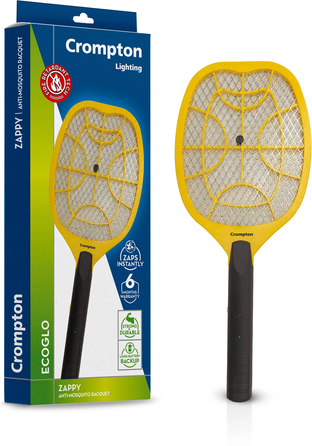Image of JOV-FV 4200V Anti-Mosquito Racket / Rechargeable Insect Killer Bat Electric Insect Killer Outdoor, Indoor (Fly Swatter)