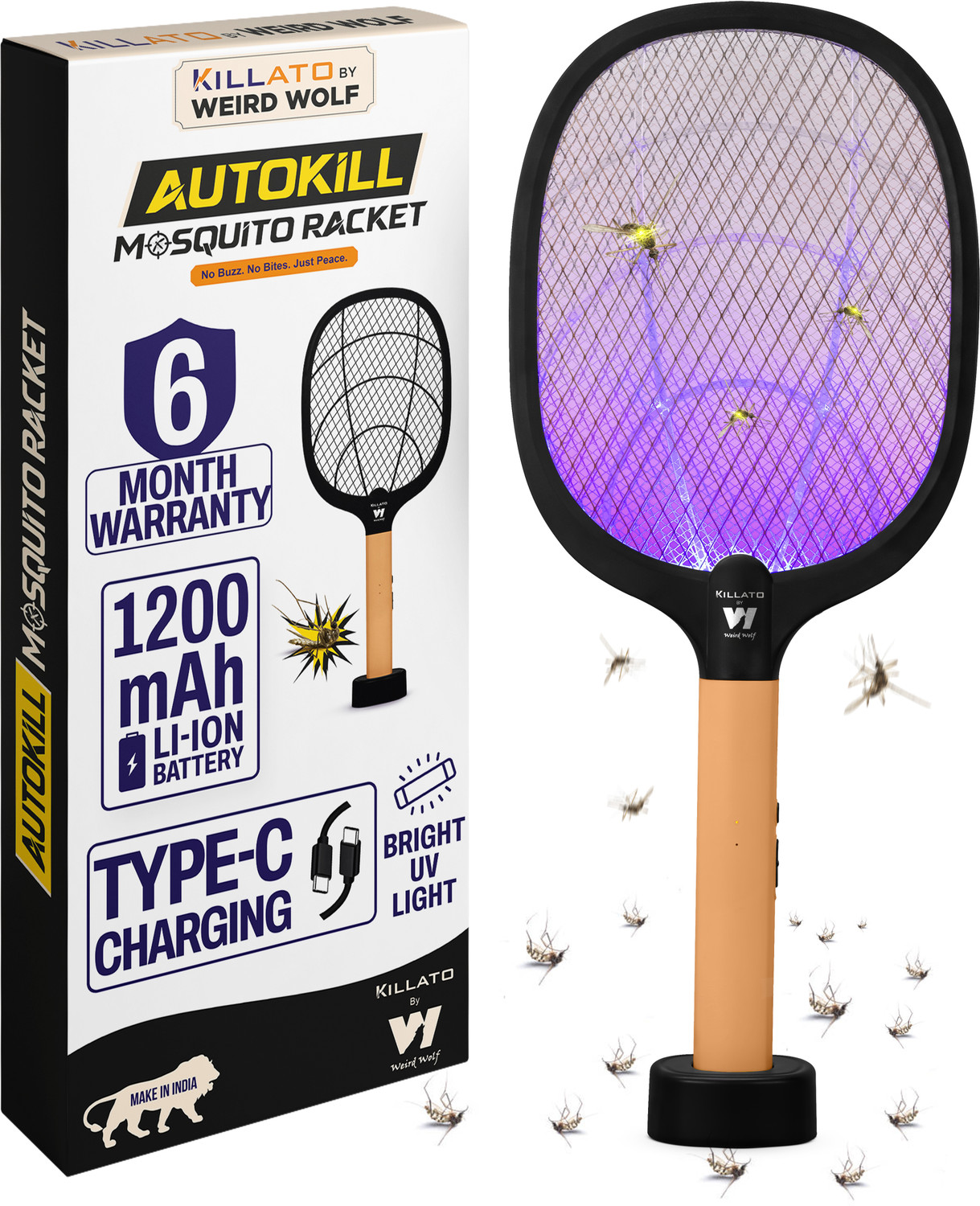 Image of Tazomi Fly Insect Killer Machine, Insect Bug Zapper,Fly Catcher & Trap Killer LED-Lamp Electric Insect Killer Indoor, Outdoor (Suction Trap)